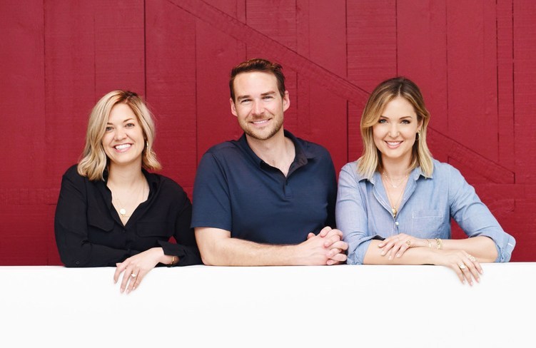 From left to right: Kate Edwards (COO and co-founder, Heartbeat), Brian Freeman (CEO and co-founder, Heartbeat), Ivka Adam (CMO, Heartbeat and CEO/Founder, Iconery)