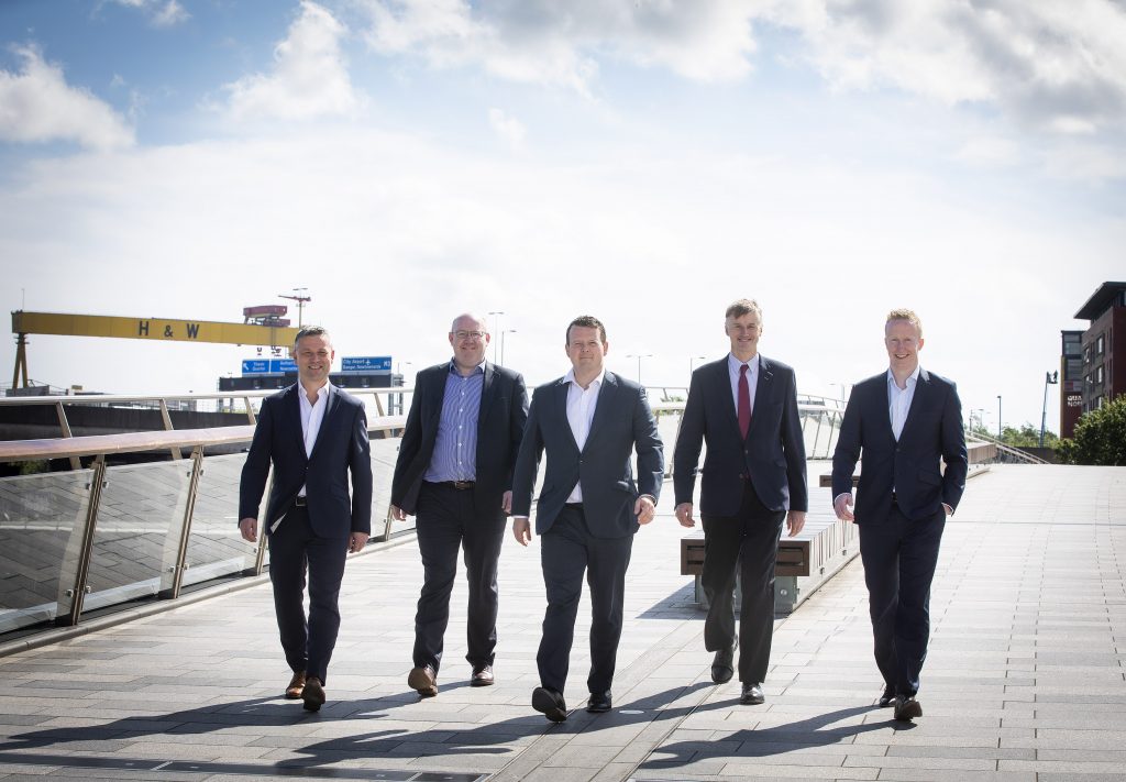 Allen Martin, Partner, Kernel Capital<br /> Simon Cole, CEO of Automated Intelligence<br /> Fergus McIlduff, CFO of Automated Intelligence<br /> William McCulla, Director Corporate Finance, Invest NI<br /> Niall Devlin, Head of Regional Business Banking NI, Bank of Ireland.