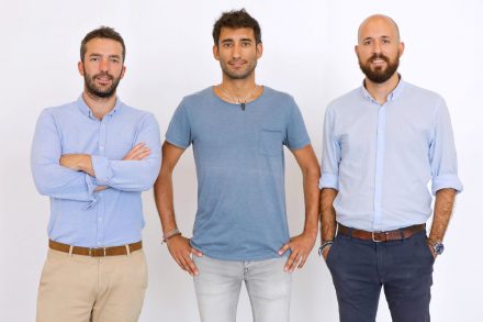 Founders. From left to right_Eduardo Liviano, David Samaranch and Pablo Samaranch