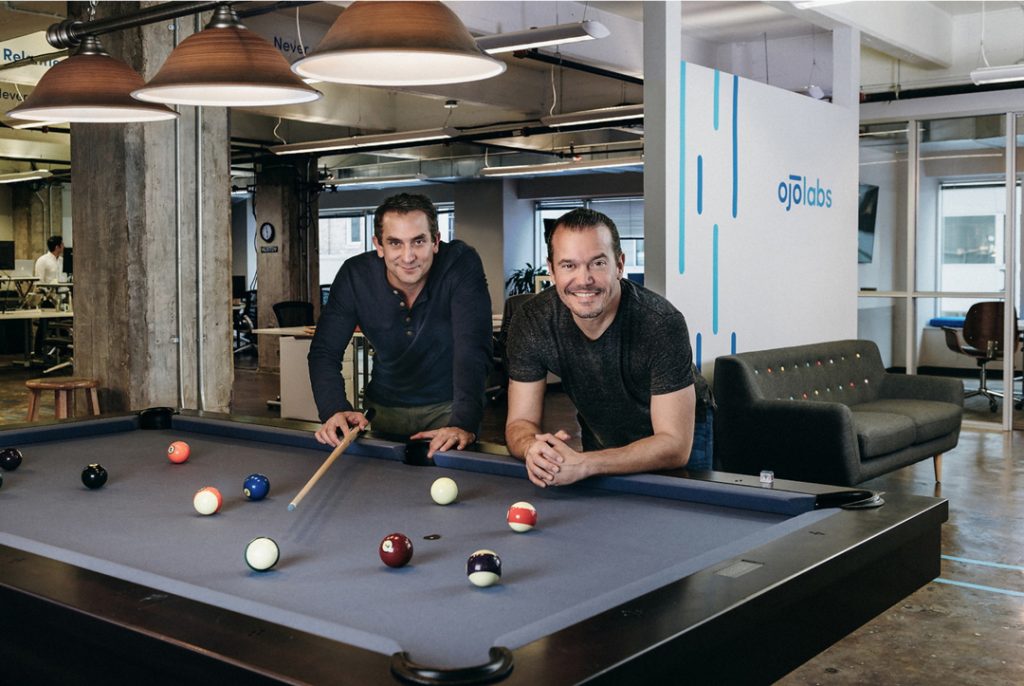 OJO Labs co-founders CEO John Berkowitz (left) and Chief Strategy Officer David Rubin