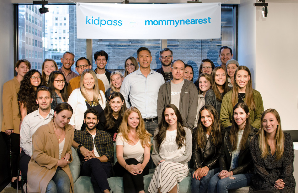 The KidPass and Mommy Nearest team in their New York office