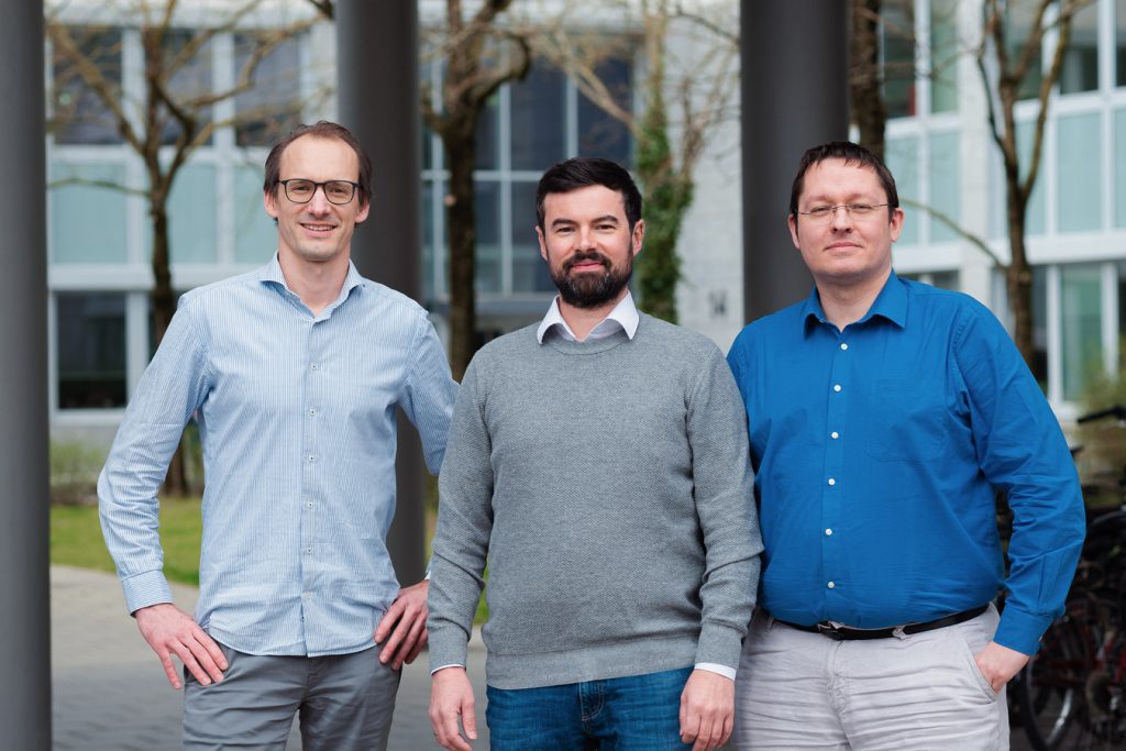 Blickfeld Founders fltr: Florian Petit, Mathias Mueller, Rolf Wojtech (Photo: Business Wire)