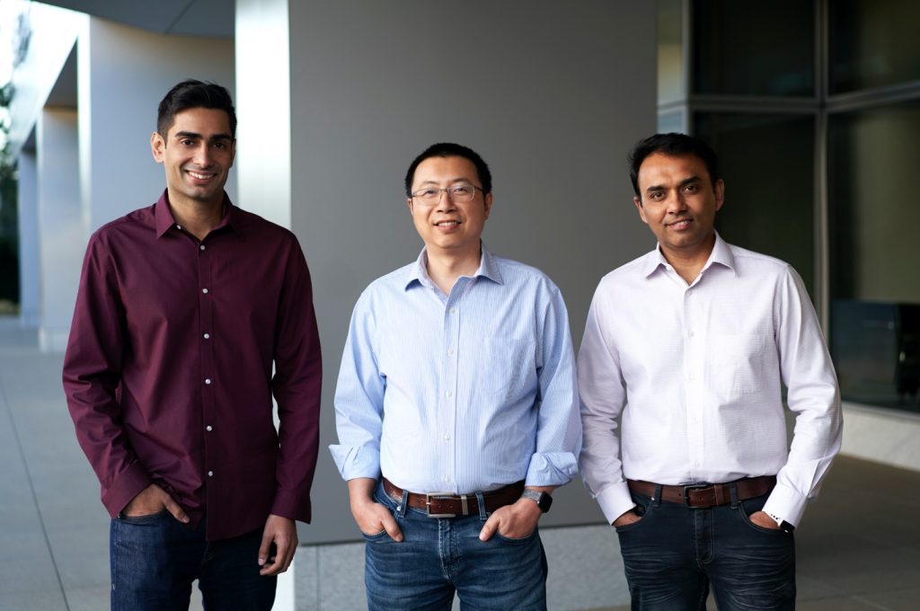 Led by Saad Malik (CTO), Tenry Fu (CEO) and Gautam Joshi (VP of Engineering)