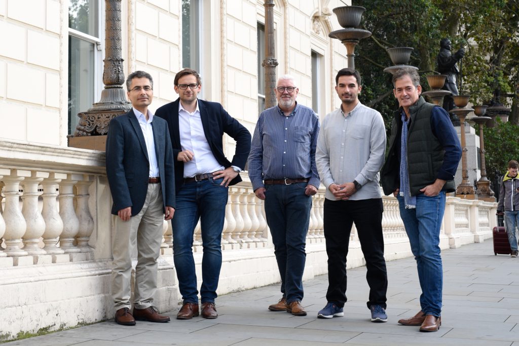 Bubo founders - Huseyin Seker, Marcin Lisowski, Alan Timothy, Furkan Tektas and David Shell