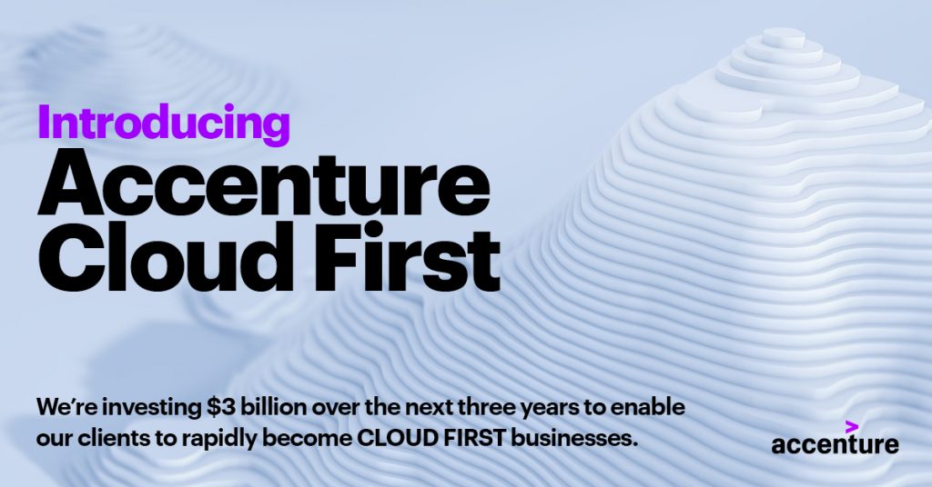 accenture cloud first