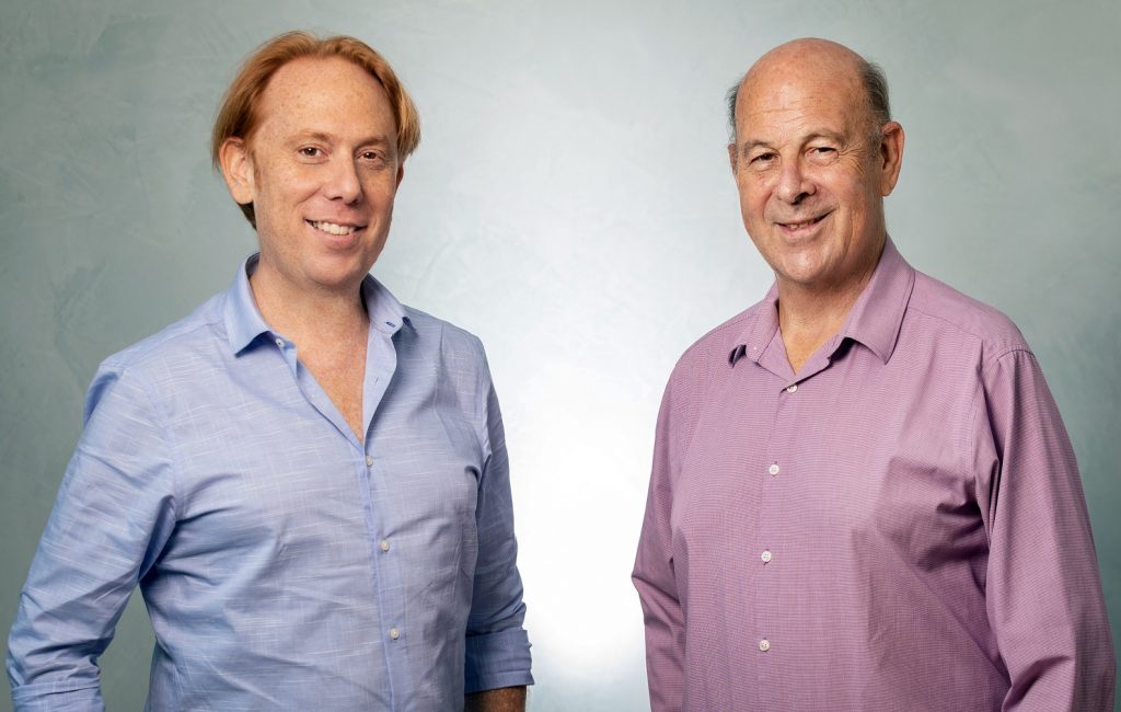 Mileutis founders from left to right - David Javier Iscovich the CEO and Dr. Jose Iscovich, president. Photo - Eyal Toueg