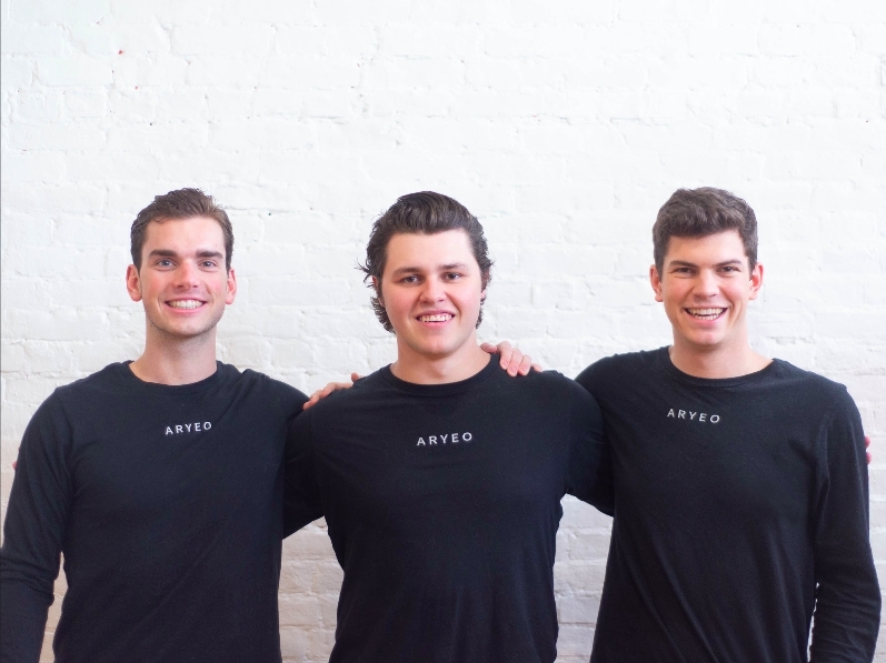 De gauche à droite: les cofondateurs d'Aryeo, Brendan Quinlan, Matt Michalski et Branick Weix (Photo: Business Wire)