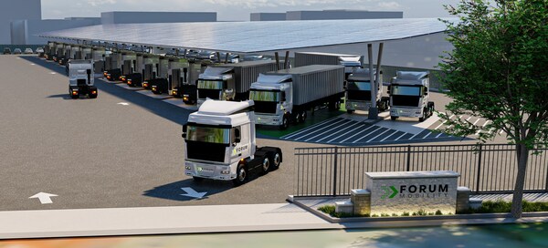 Forum Mobility Electric Truck Charging Depot