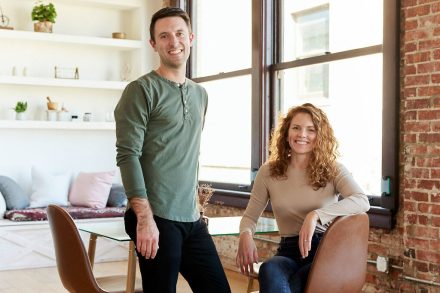 Arrive Recommerce Co-Founders Rachelle Snyder and Ross Richmond DANIEL BRITTAIN PHOTOGRAPHY