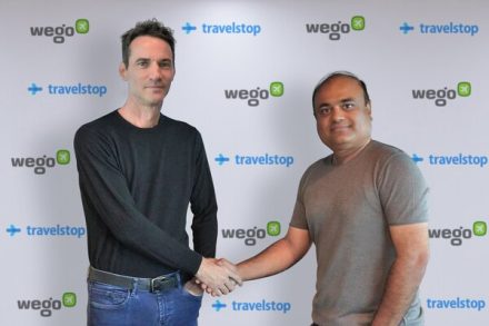 From left to right : Ross Veitch, CEO and Co-founder of Wego and Prashant Kirtane, CEO and Co-founder of Travelstop