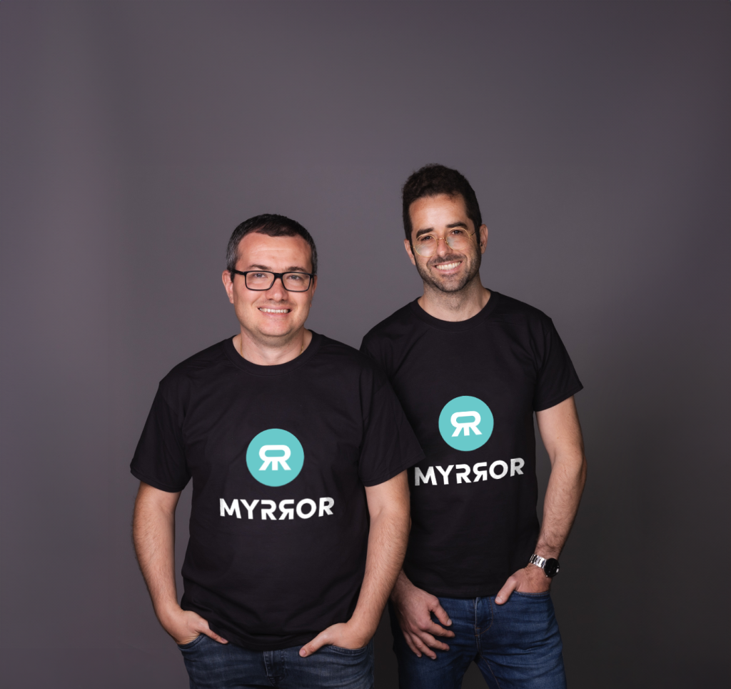 Myrror Security's two Co-Founders; on the left is Roman Kublin,  CTO and Co-Founder, and on the right is Yoad Fekete, CEO and Co-Founder
