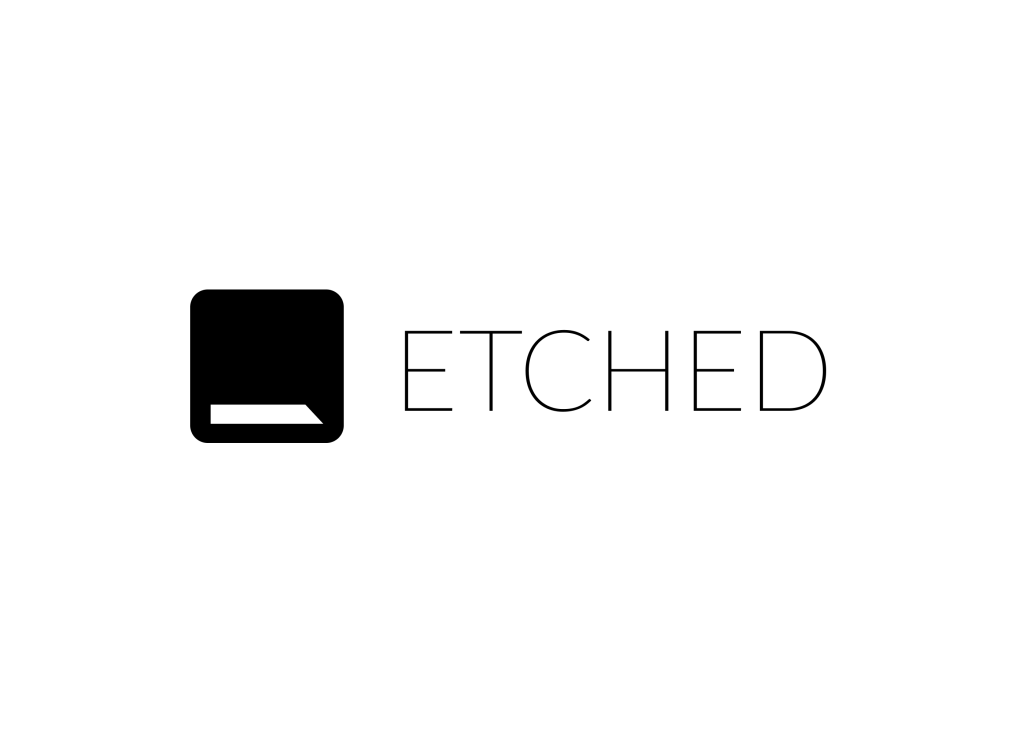 etched